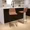 Flash Furniture 30" LeatherSoft Bar Height Barstools, Light Brown, PK2 2-ET-ER18345-30-LB-GG - alternate 1